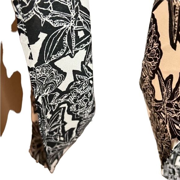 NWT! Express patterned black and white dress - Picture 9 of 12